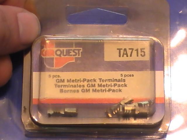Carquest ta715 gm metri-pack terminals 5 pces