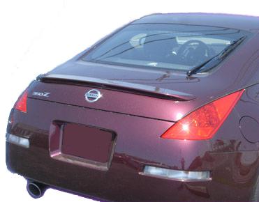 Painted 2003-2008 nissan 350z coupe rear lip spoiler