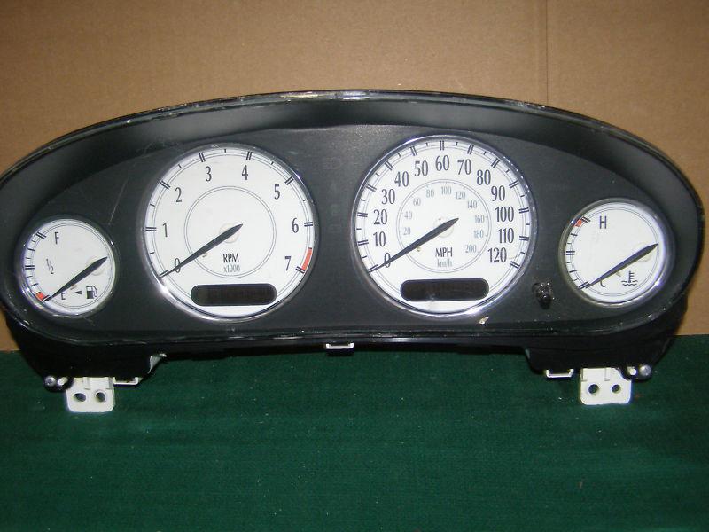 1999 2000 2001 chrysler lhs speedometer cluster  38k