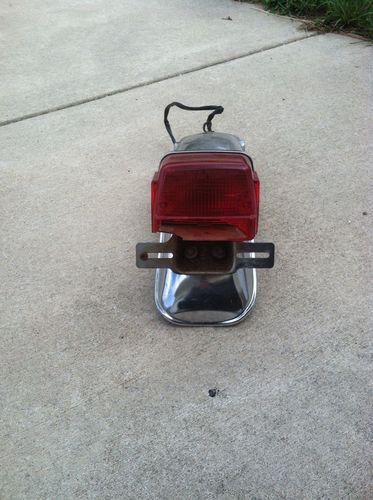 Suzuki gs250 rear fender with tail light '82