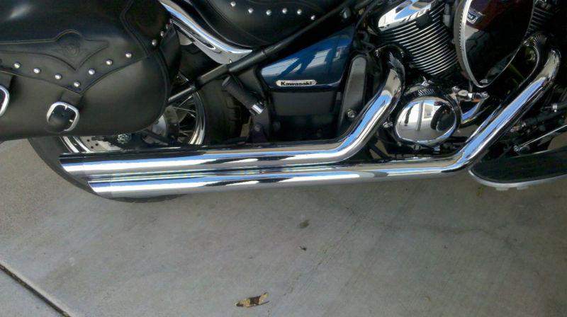 Vulcan 900 slashdown exhaust