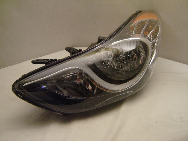 Hyundai elantra left halogen headlight 11 12 oem