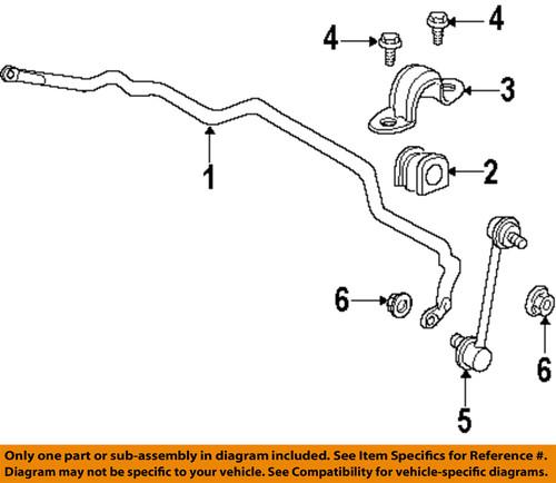 Ford oem 8l8z5484b stabilizer bar-bushing