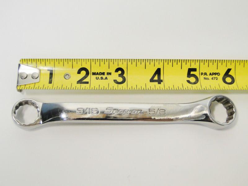 Snap on  xs1820a 10° offset short box wrench 9/16 x 5/8