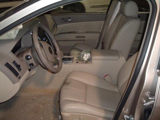 2006 cadillac sts floor center console tan 673612