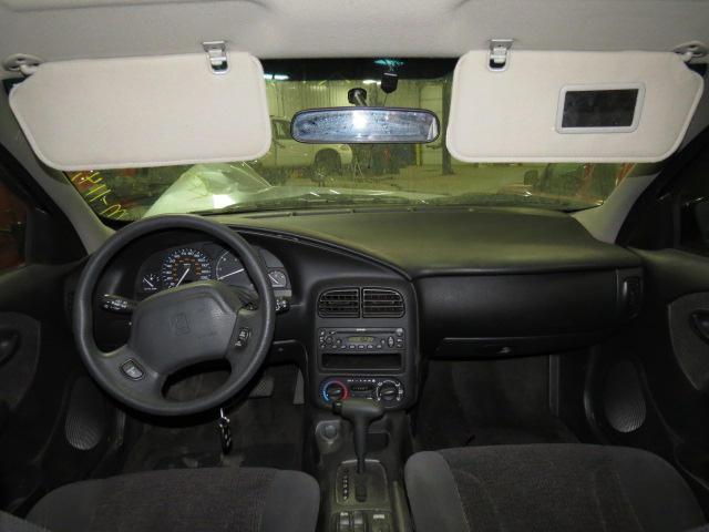 2002 saturn s series sedan floor center console gray 2467305