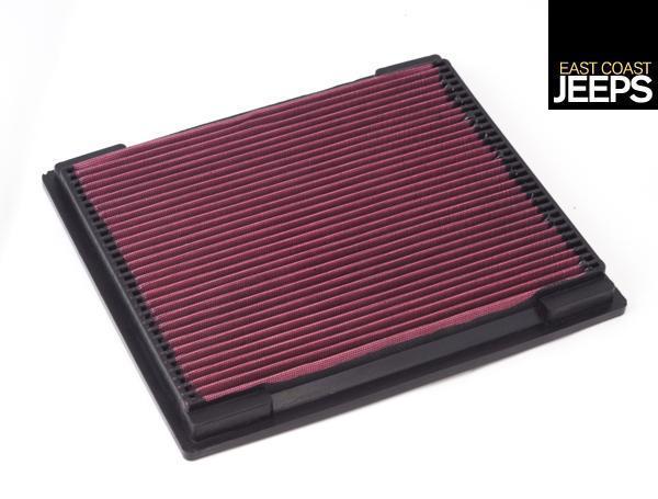 17752.01 rugged ridge reusable air filter, 97-06 jeep tj and lj wranglers, by