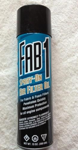 Maxima fab 1 spray on air filter oil 13 oz. can part 61920 new