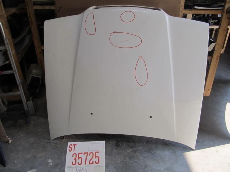 93 94 95 96 97 volvo 850 sedan front hood lid panel oem white scratches