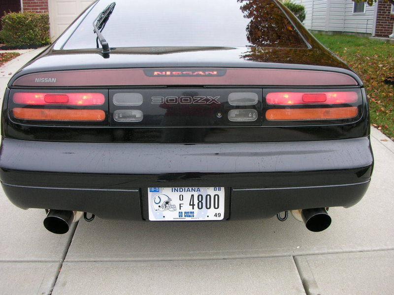 Nissan 300zx non tt 3rd brake light decal overlay 90 91 92 93 94 95 96