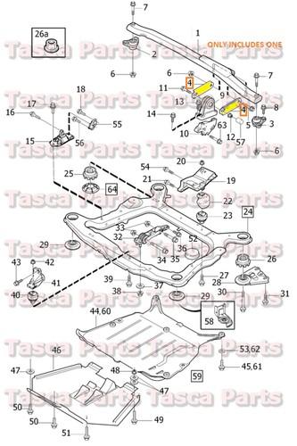 Brand new oem torque rod brace 2001-2009 volvo s60 s80 v70 v70xc xc90 #30741780