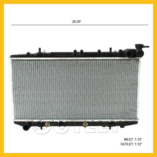 95-98 nissan 200sx cooling radiator 91-93 nx coupe 91-99 sentra 2.0l 4-cyl auto