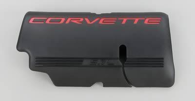 Gm performance fuel rail cover left black chevy small block ls1 each 12561503