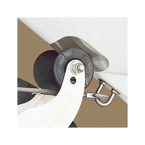 Mega small stainless steele bowguard 02637 solid