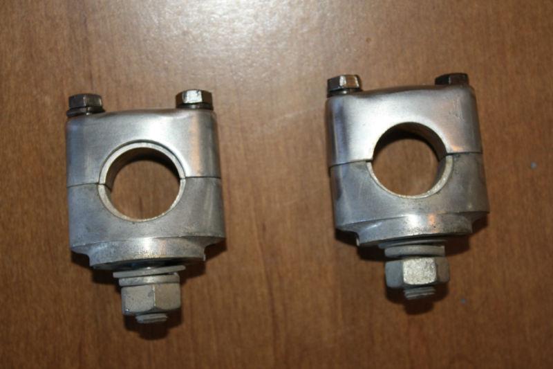 Handlebar clamps mounts 1971 yamaha jt1 mx 60 cc 