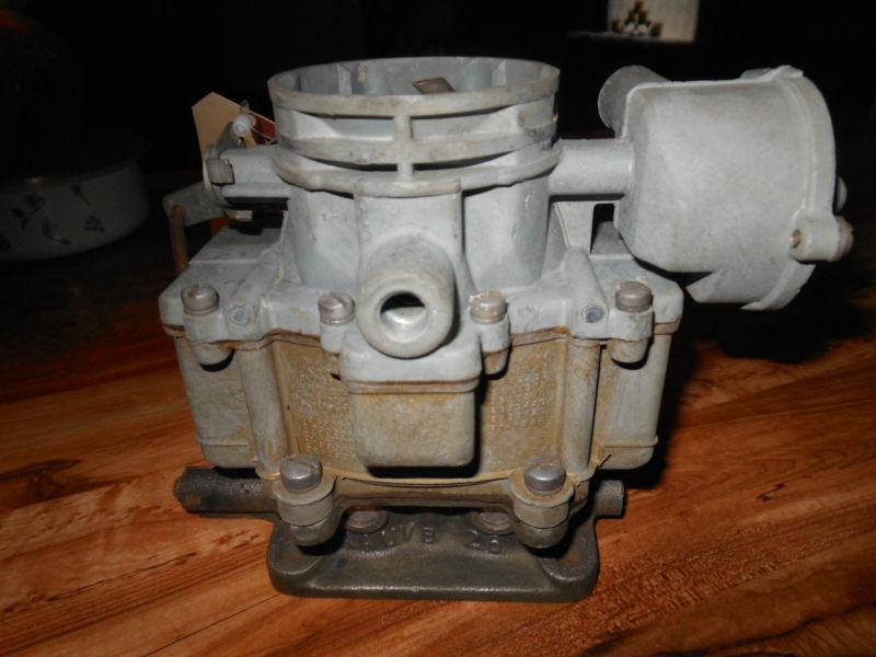 Stromberg aerotype vehicle carburetor base # ge - 1 385578  used 