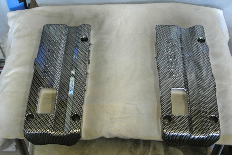 Nissan 300 zx throttle cover carbon fiber