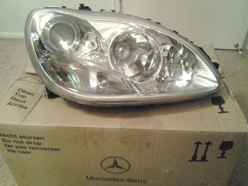 03-06 mercedes w220 s class hid xenon headlight assembly (right side)  oem