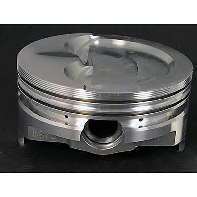 Keith black pistons forged step dish 4.165" bore chevy set of 8 ic757-040