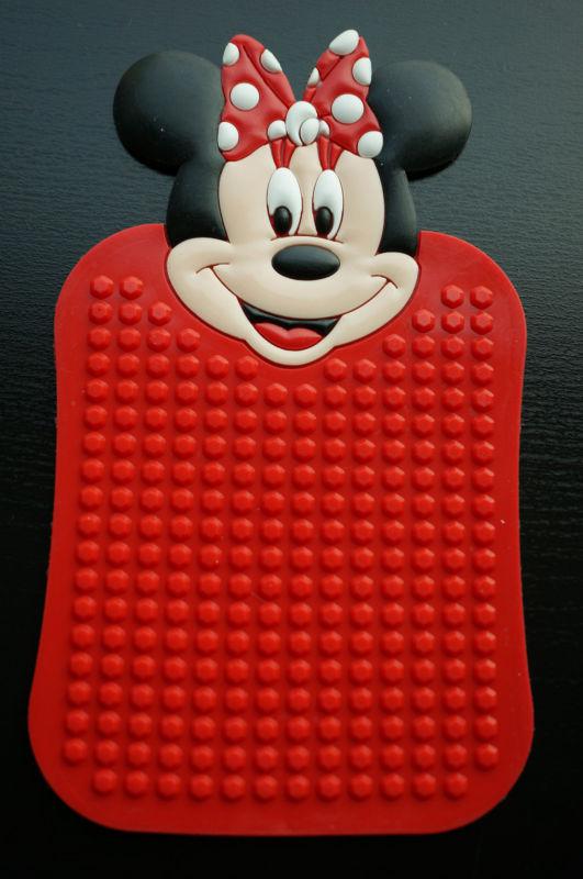 Minnie mouse car accessory : auto dashboard non slip mat 