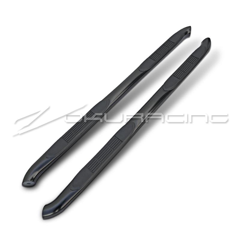 Black 2008-2013 jeep liberty 3" nerf bars side step running board