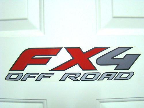 Ford  fx4 decals