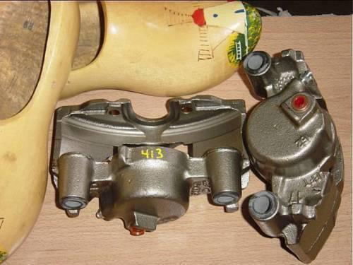 0413 full size gm  century front reman brake calipers