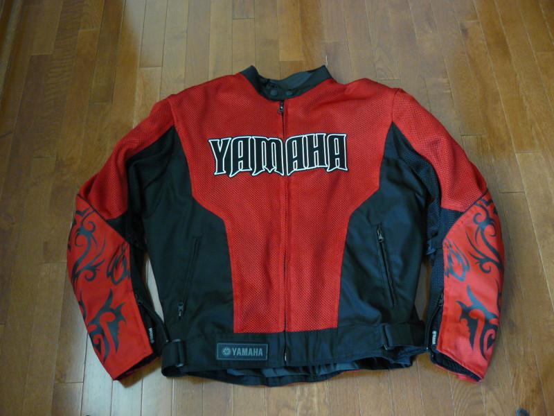 Yamaha summer motorcycle jacket. size xl