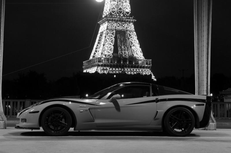 Chevy corvette c6 lpe z06 ls7 hd poster super car b&w print multi sizes avail