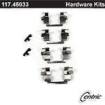 Centric parts 117.45033 front disc hardware kit