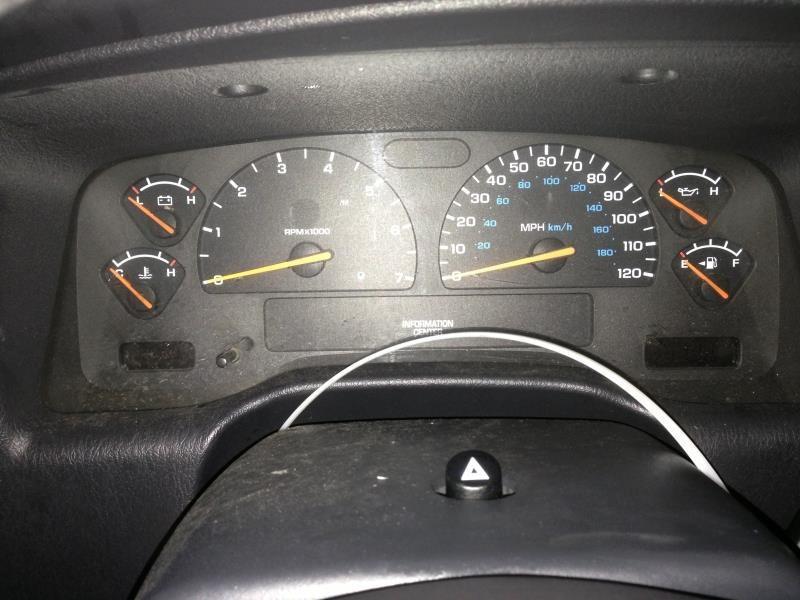 01 02 03 durango speedometer cluster mph,4.7l,at,4x4