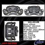 Centric parts 142.42108 front left rebuilt caliper with pad