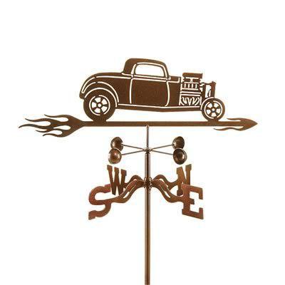 Ghh weathervane garden mount 68" height 32 car with blower ea