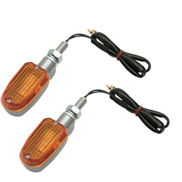 K&s oblong marker light set single filament 10mm amber