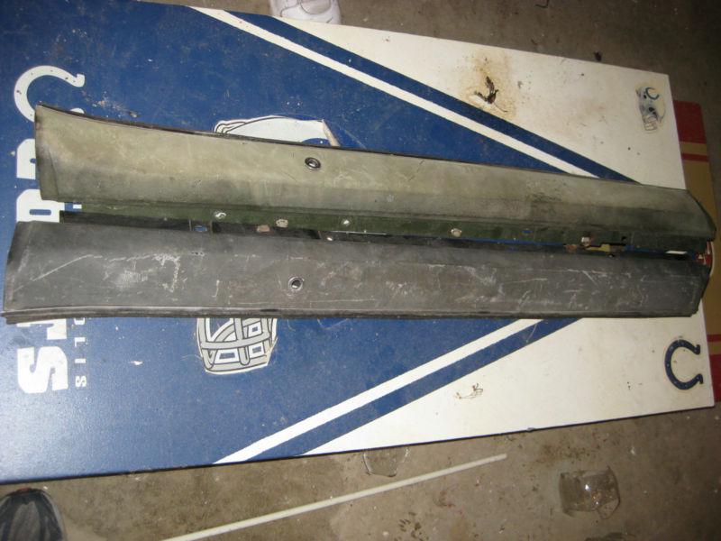 1970-1973 camaro plastic top rails (used)