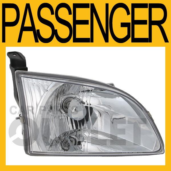 01-03 toyota sienna right head light assembly to2503135 new headlamp w.mount rh