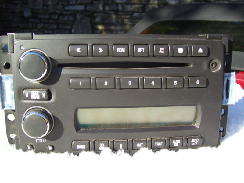 Corvette c6 2005 - 2013 am/fm stereo cd - oem - very nice condition!