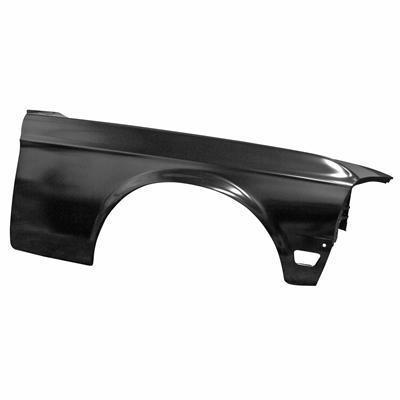 Artiflex fender passenger side front outer steel black primer ford each