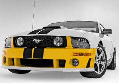 2005-09 mustang roush factory painted fascia kit