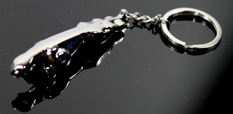 Jaguar logo symbol emblem keychain chrome key chains keyring , key rings