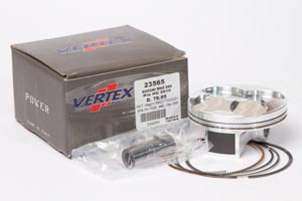 Vertex piston replica piston kit 76.95mm 13.8:1 for suzuki rm-z250 2010-2012