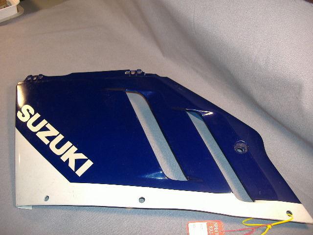 Oem 1988 suzuki gsx-r 750 lh mid panel cowl gsxr 94441-17co fairing  