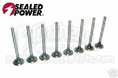 Sbc exhaust valves 1.50 stock v1199 sealed power