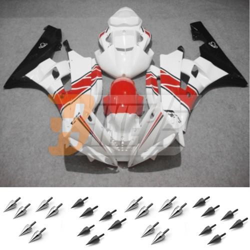 Free bolt kit! body fairing kit bodywork for yamaha yzf 600 r6 2006 2007 ad