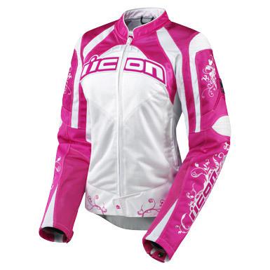 Icon jacket womens speed queen pink md 2822-0382