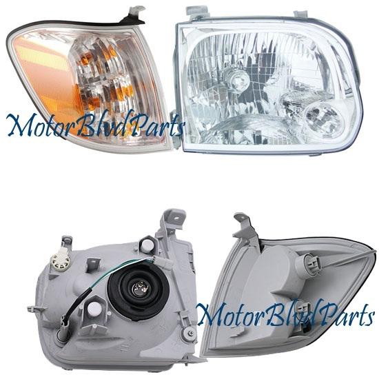 05-06 sequoia headlamp headlight+signal passenger right