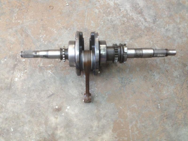 1999 yamaha big bear 350 crankshaft crank shaft motor engine 