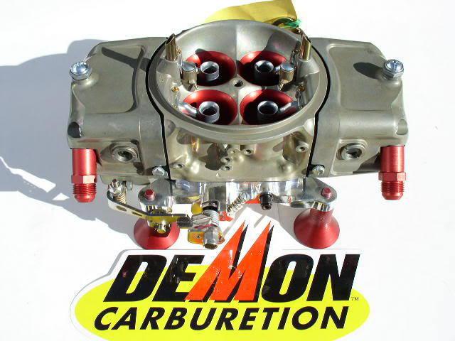 New race demon rs oval track 775 alky barry grant carb 3402015ot