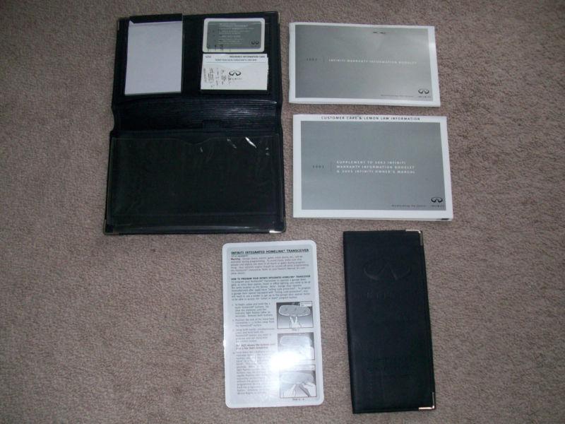 Infiniti g35 manuals & case