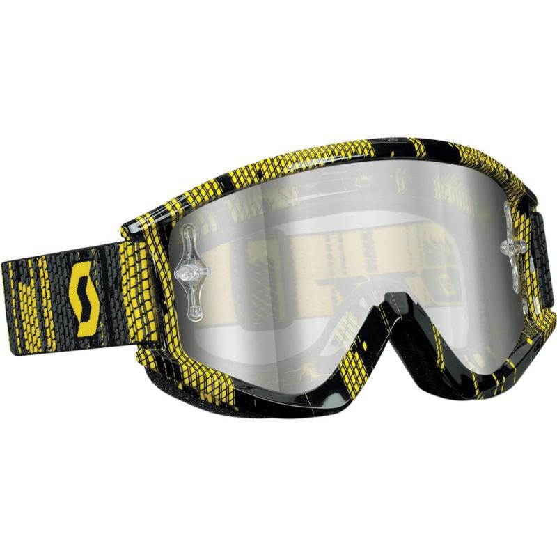 Scott usa recoil xi pro goggles matrix black and yellow/silver chrome lens